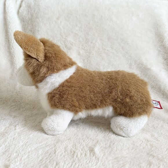 Douglas Louie Welsh Corgi Puppy Dog Plush 10" Stuffed Cuddle Toy Realistic - Picture 3 of 6